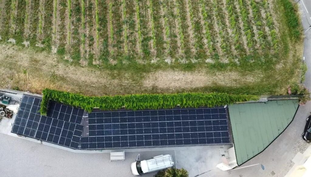 Impianto fotovoltaico da 35 kWp con batterie di accumulo