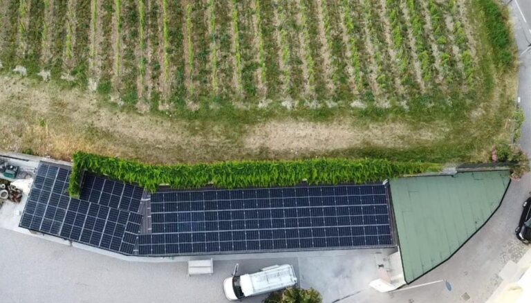 Impianto fotovoltaico da 35 kWp con batterie di accumulo